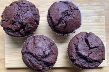 muffiny czekoladowe z wiśniami justperfect