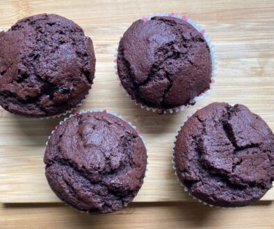 muffiny czekoladowe z wiśniami justperfect